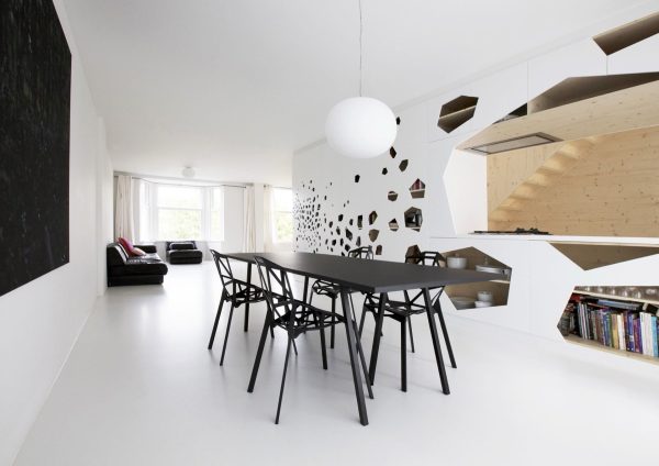 020 LR 06 A hole new apartment Amsterdam residential dining room i29