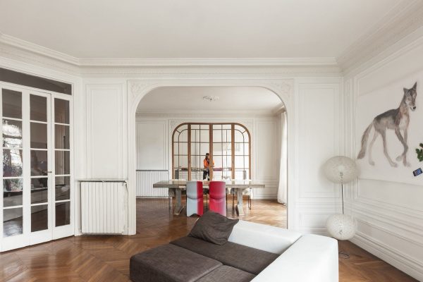 034 LR 08 The invisible kitchen Paris residential dining room i29